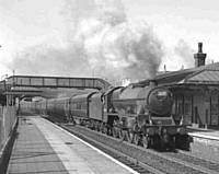 18BKH 'Jubilee' class 45661 Vernon, heading an excursion north on 2 June 1963. B K Hilton
